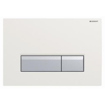 GEBERIT 115.600.KQ.1 SIGMA 40 кнопка белая, с удаление запаха