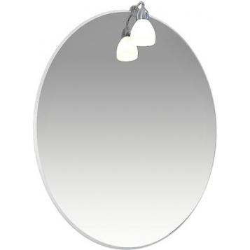 Зеркало Triton Лира-65+светильник.