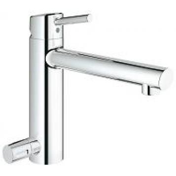 GROHE Concetto 31209001 смеситель для кухни с запорным клапаном