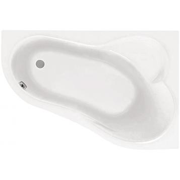Santek ИБИЦА 150×100 1.WH11.2.035  ванна акриловая, асимметричная (правая) + каркас + сифон