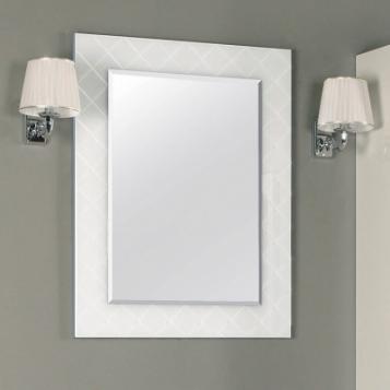 Зеркало Акватон Венеция 65 со светильниками белое