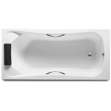 Roca ZRU9302852 BeCool 170x80 ванна акриловая + каркас + ручки + сифон