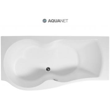 AQUANET Nicol 170x85 L ванна акриловая, левая + каркас