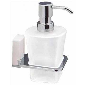 Wasserkraft К-5099WHITE Дозатор для жидкого мыла стеклянный, 300 ml